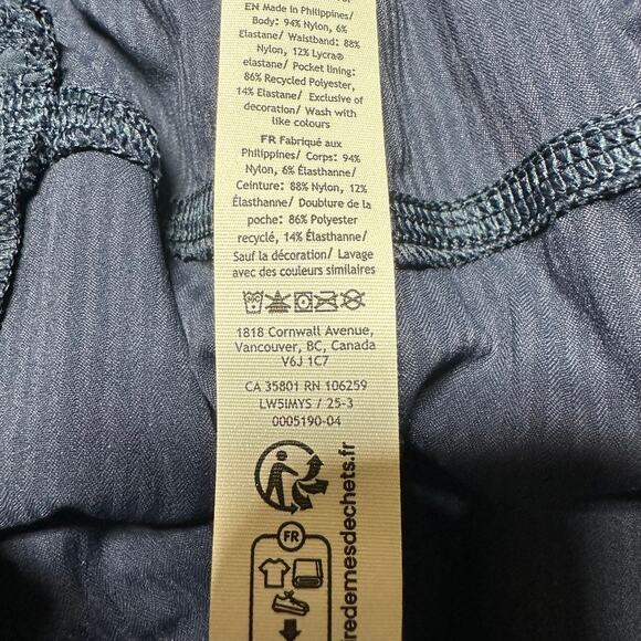 Lululemon Dance Studio Relaxed-Fit Mid-Rise Cropped Pant Navy Women's XL NWT - Picture 6 of 11